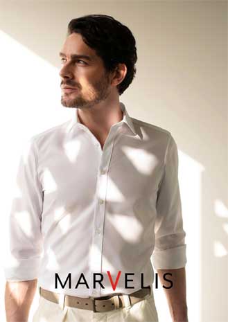 MARVELIS Hemden – das klassische weiße Hemd für jeden Anlass Zeitloser Stil mit weißem MARVELIS Hemd – klassisch und leicht für Business und Freizeit
